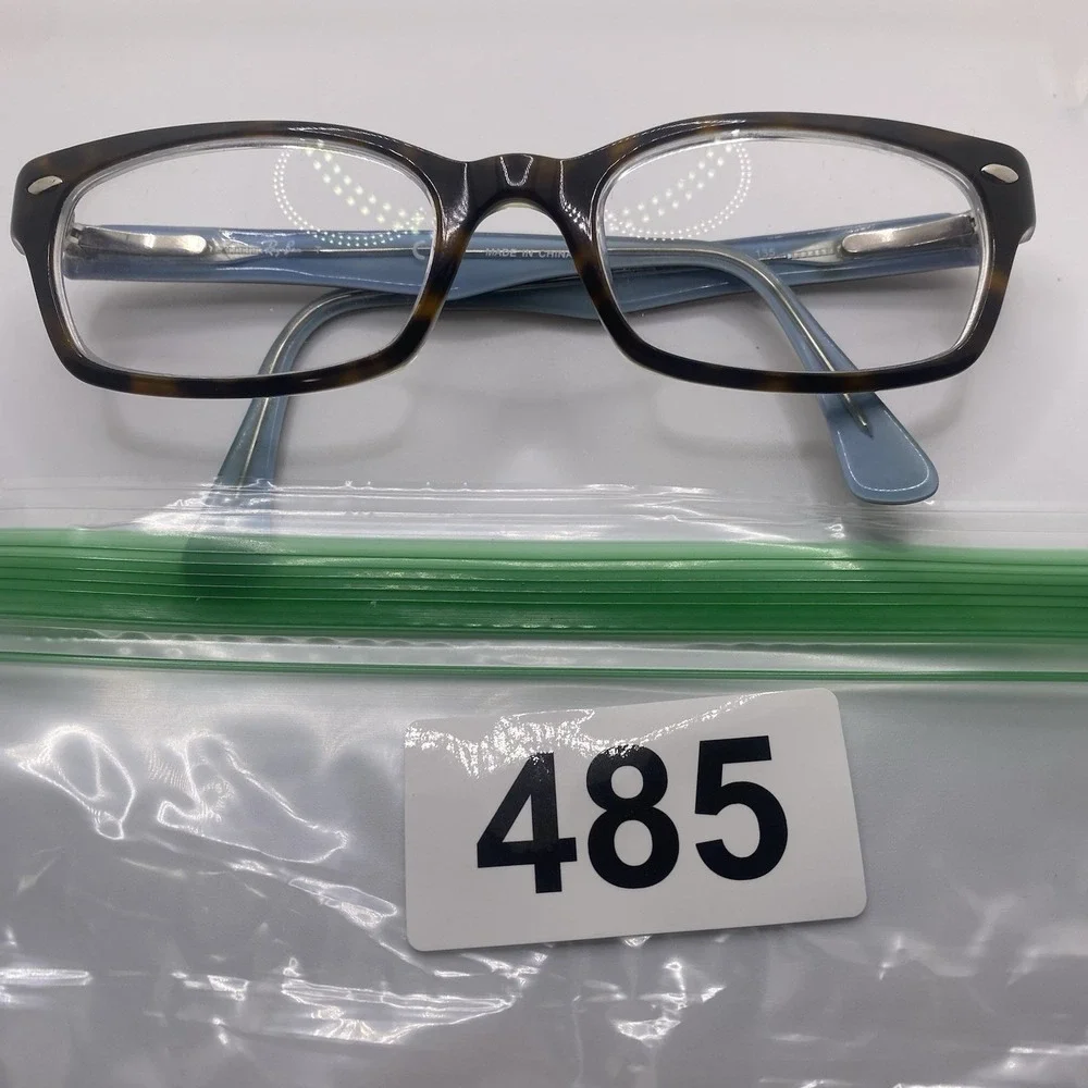 Ray-Ban Eyeglasses Women FRAMES ONLY RB 5150 50-19-135 Brown Tortoise Blue 485 - Picture 16 of 16